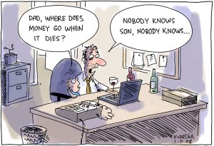 Kudelka cartoon first published in The Australian, 1/11/08